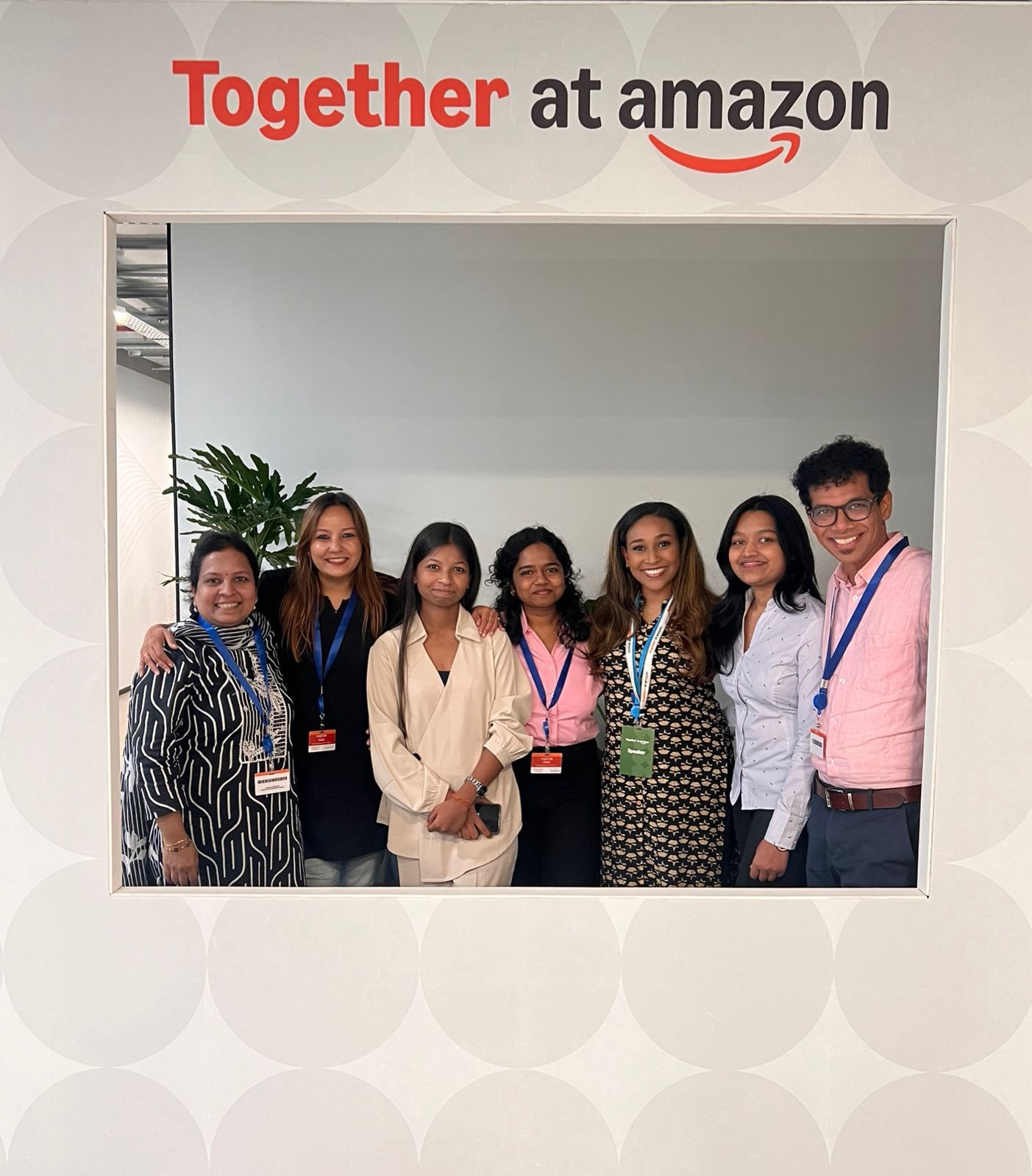 Amazon Together Summit photo frame