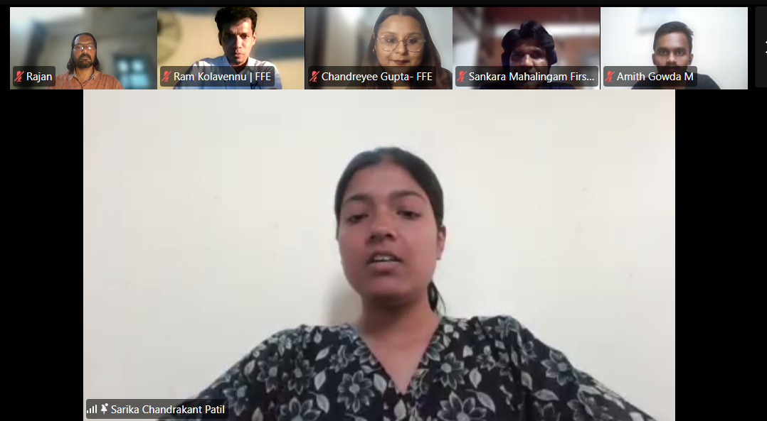 FFE-Firstsource Donor-Scholar Meet, video call
