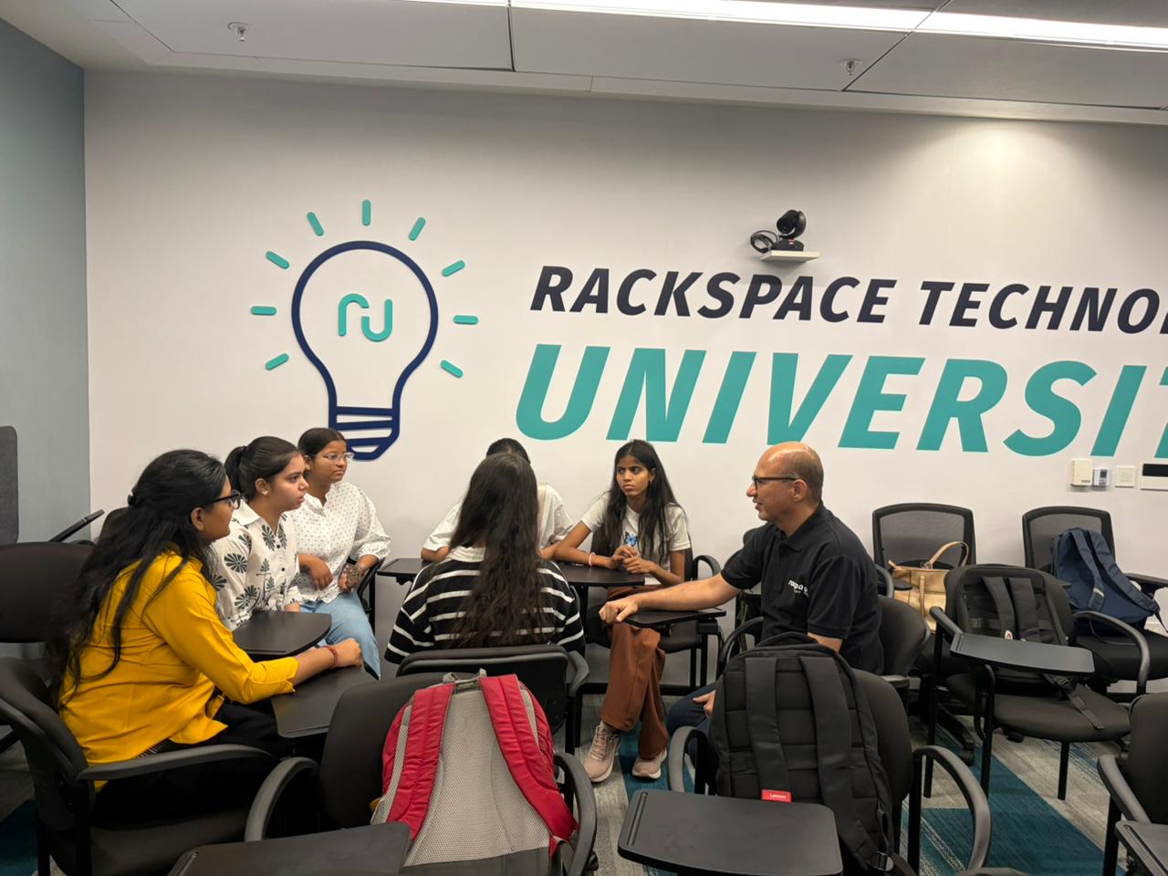 Rackspace Cybercity Gurgaon office visit
