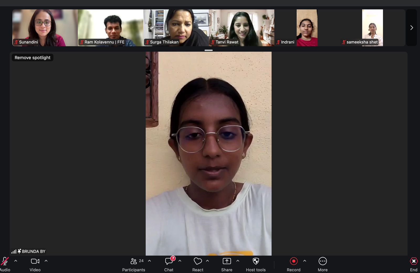 IIMA Batch of 2005 scholar interaction
