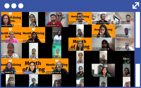Rackspace virtual meet collage