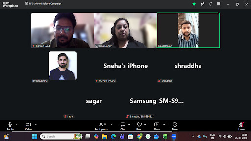 Alumni Referral Campaign meeting 3