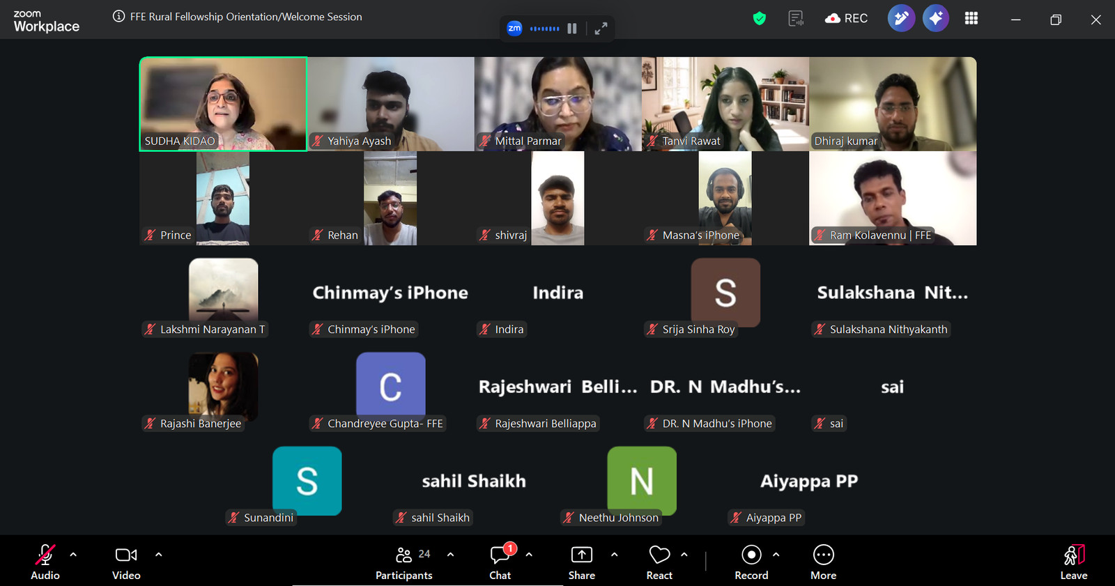 FFE Rural Healthcare Fellowship Program Welcome Session