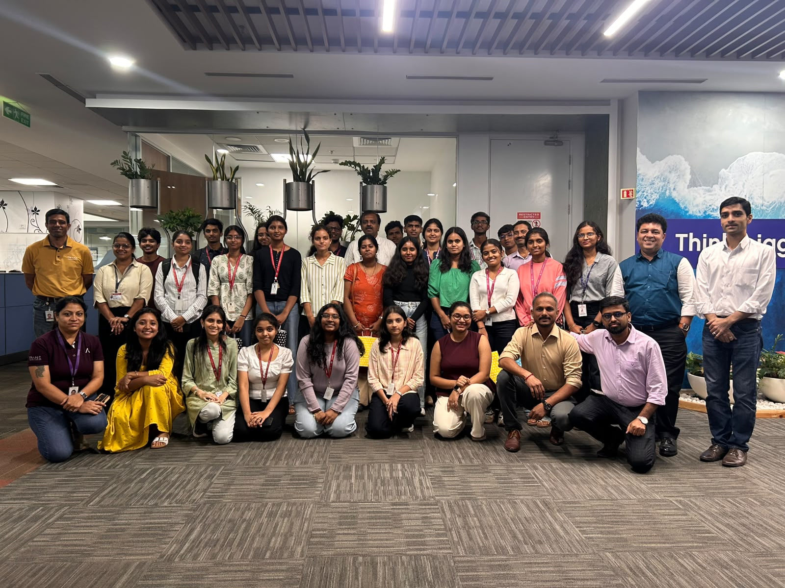 FFE Scholars Visit Trane Technologies, Bengaluru