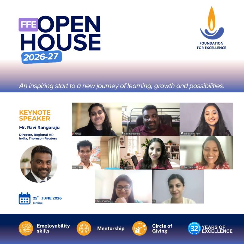 FFE Open House 2026-27 Session 1, Mr. Ravi Rangaraju