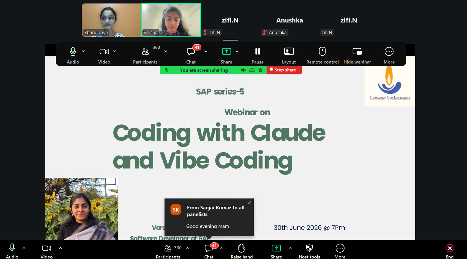 Webinar: Coding with Claude & Vibe Coding