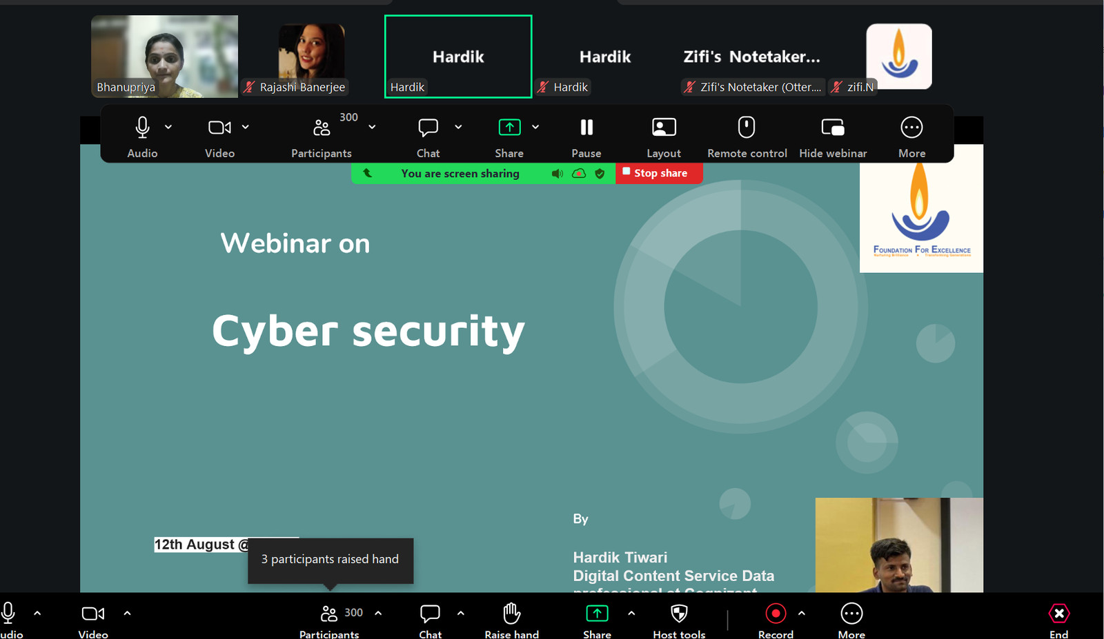 Webinar: Cybersecurity